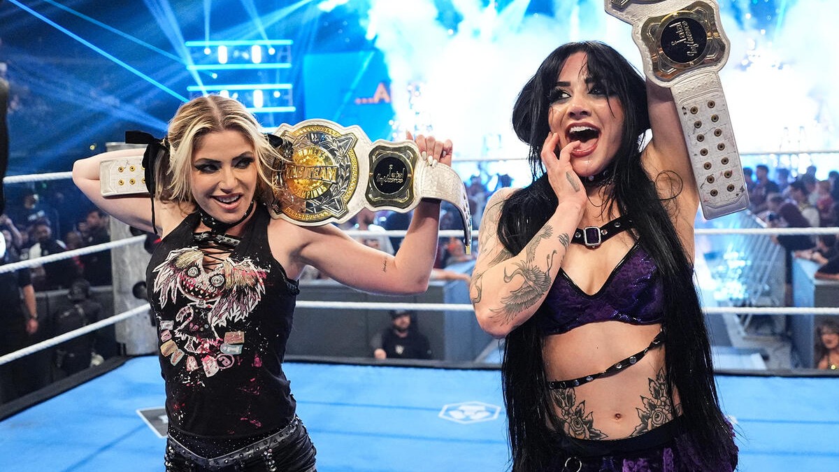 Alexa Bliss Tatum Paxley Win WWE Women's Tag Team Championships