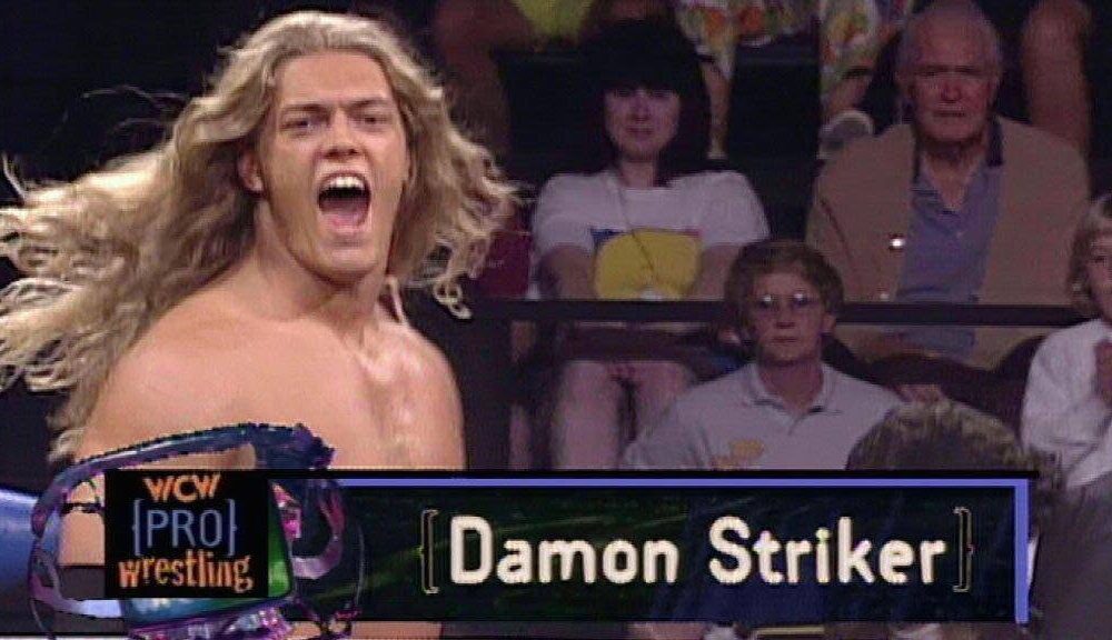 Edge in WCW Damon Striker