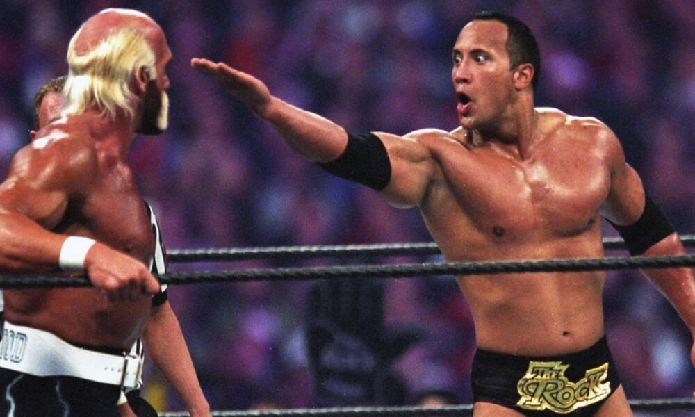 Hulk Hogan Skullet The Rock WWE WrestleMania