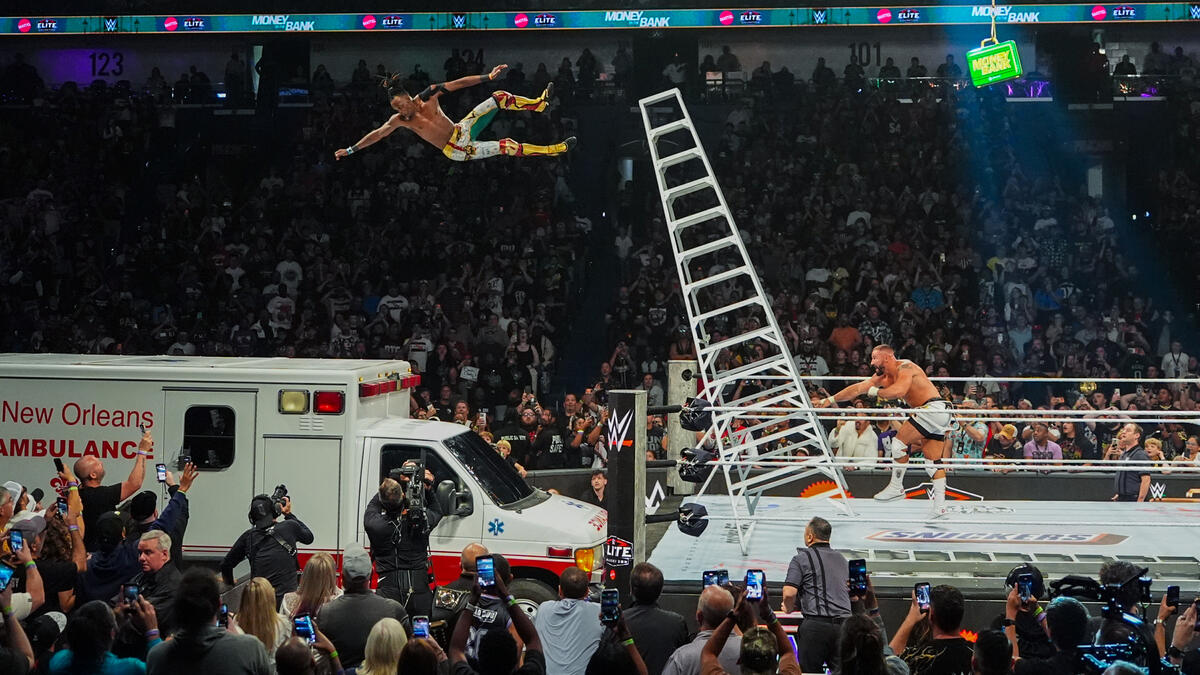 Je'Von Evans MITB Ambulance