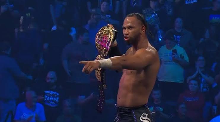 Leon Slater TNA World Champion