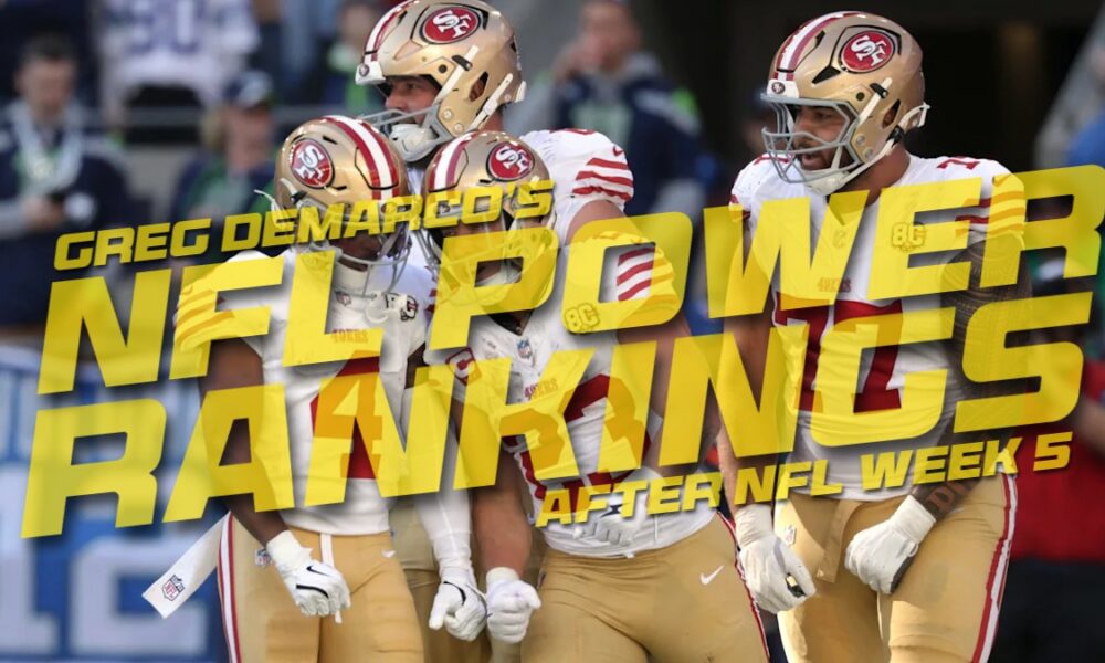 NFL Power Rankings Week 5