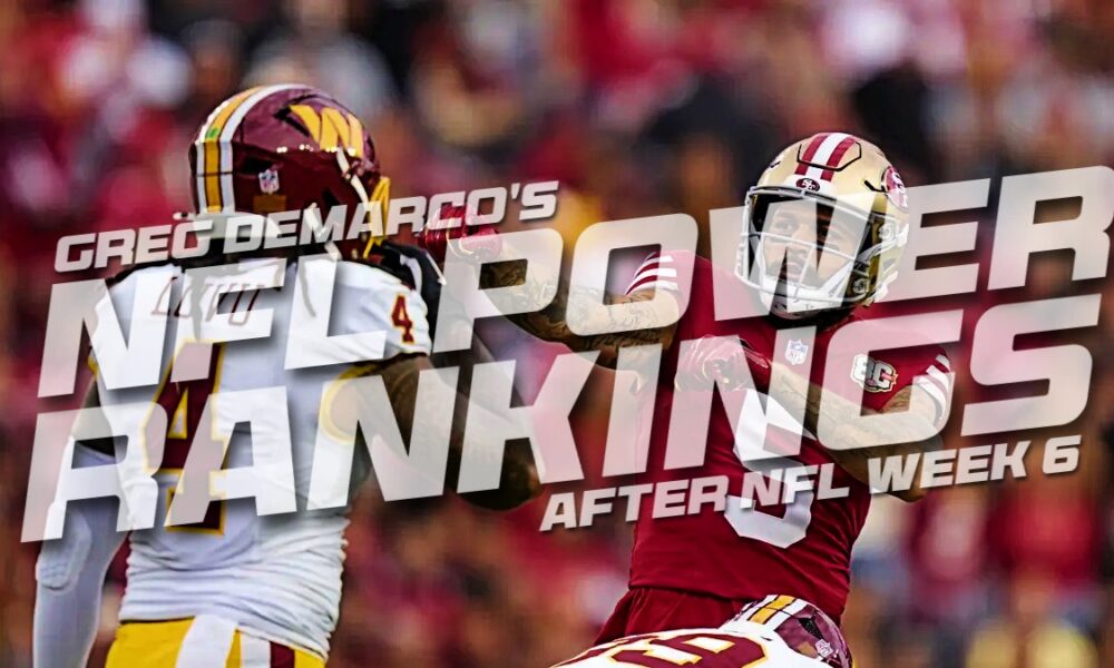 NFL Power Rankings Week 6