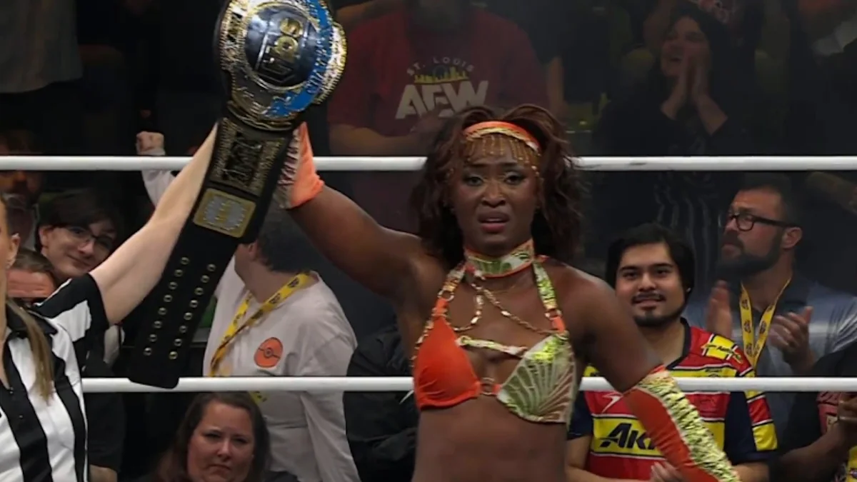 Queen Aminata AEW TBS Championship